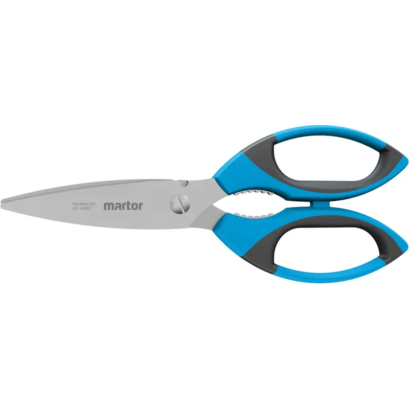 Secumaxx Safety Scissors, Rings Handle 1