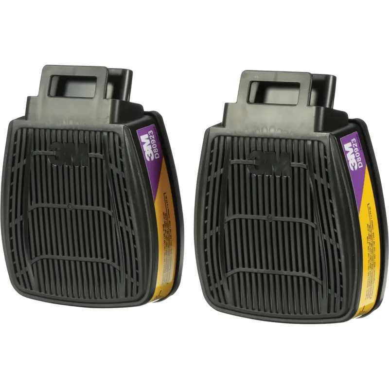Secure Click™ Respirator Cartridge & Filter, Combination Gas/Vapour Cartridge And Particulate Filter, Organic Vapour/Acid Gas/P100 1