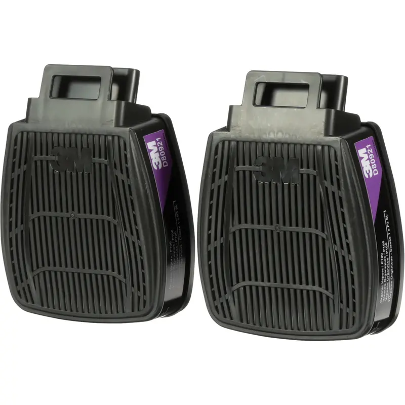 Secure Click™ Respirator Cartridge & Filter, Combination Gas/Vapour Cartridge And Particulate Filter, Organic Vapour/P100 1
