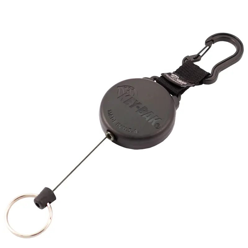 Securit™ Key Chains, Polycarbonate, 48" Cable, Carabiner Attachment 1