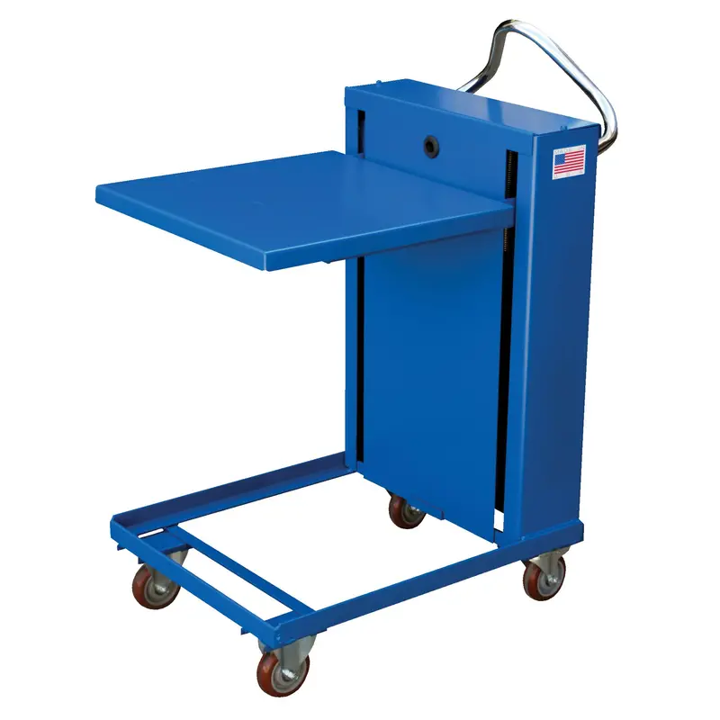 Self Elevating Tables, 20" L X 20" W, Steel, 460 Lbs. Capacity 1