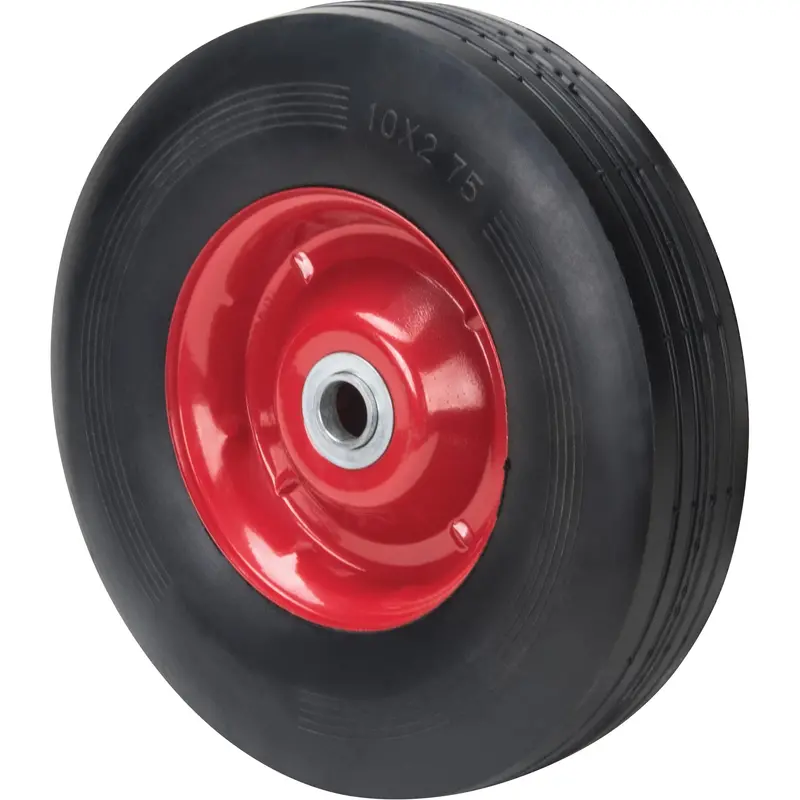 Semi-Pneumatic Wheel, 10" (254 Mm), 200 Lbs. Capacity 1