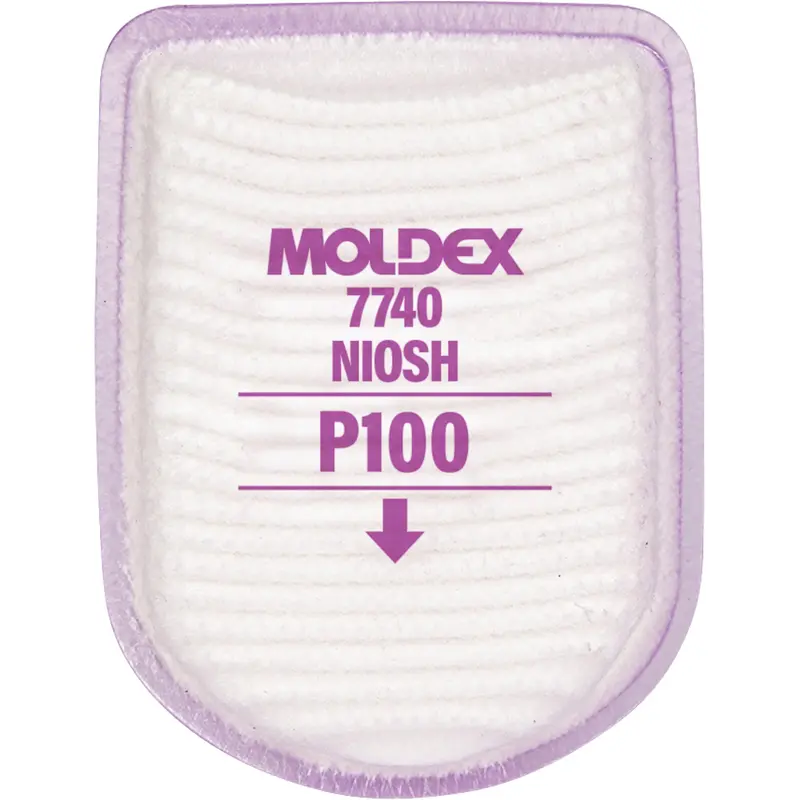 Semi-Rectangular Respirator Filter, Particulate Filter, P100 Filter 1