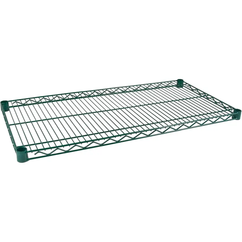 Shelf For Green Epoxy Finish Wire Shelving, 72" W X 14" D, 600 Lbs. Capacity 1
