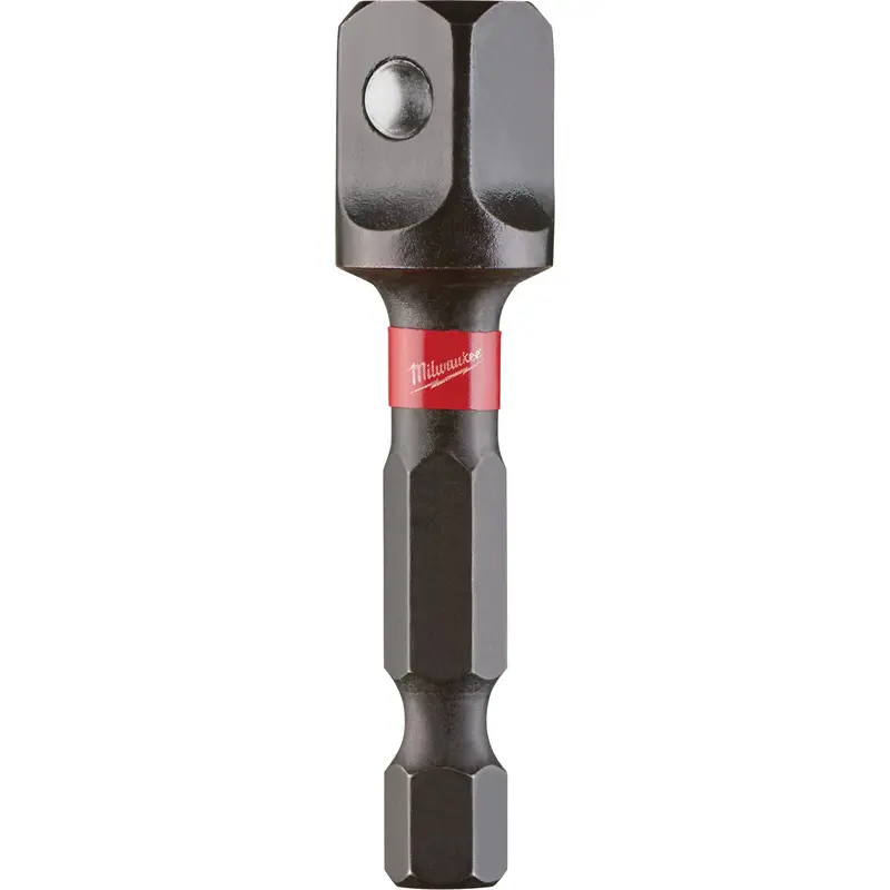 Shockwave™ Impact Driver Socket Adapter, 1/4" Drive Size, 3/8" Male Size, Ball, 1-7/8" L 1