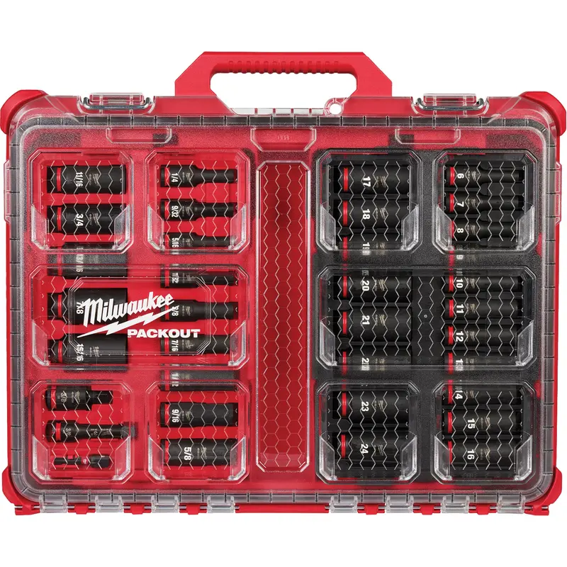 Shockwave Impact Duty™ Packout™ Socket Set 1