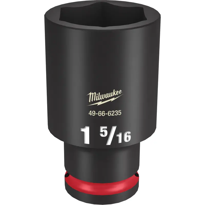 Shockwave™ Impact Duty™ Socket, Power, 1-5/16", 1/2" Drive, 6 Points, Deep 1