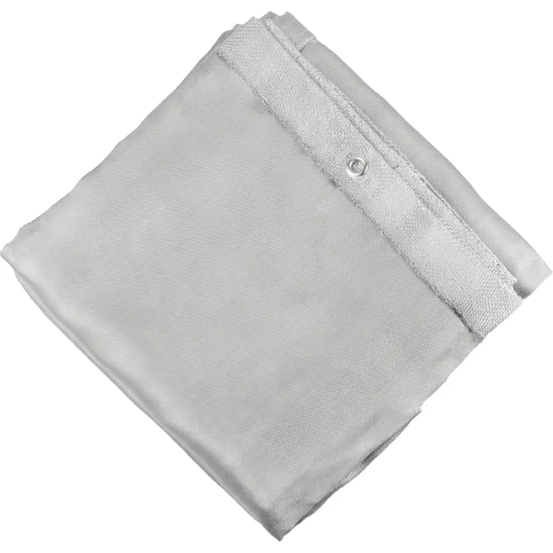 Silica Cloth Fiberglass Blanket, 6' W X 8' L, Rated Up To 1800 °F 1