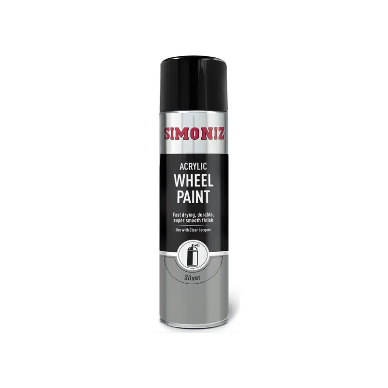 Simoniz Silver Acrylic Spray Paint 500Ml 1
