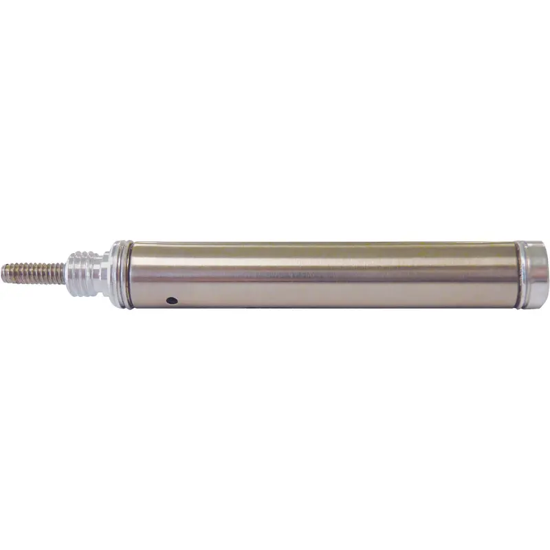 Single Action Nose Mount Pneumatic Cylinder With Bumpers 1