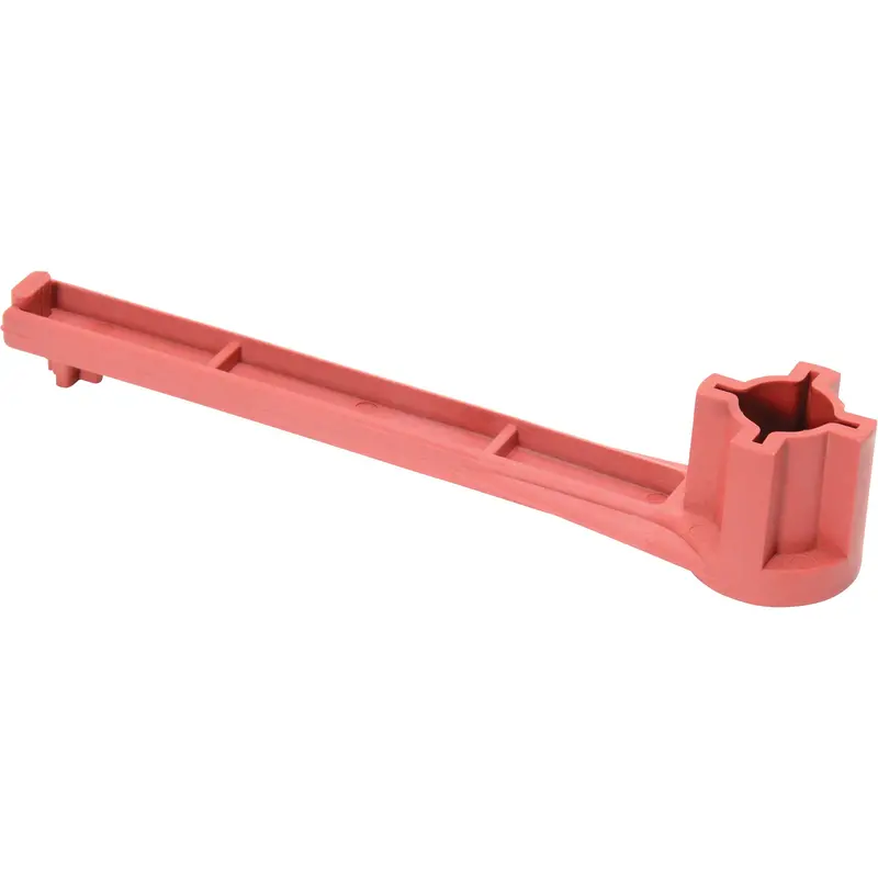 Single Ended Specialty Bung Nut Wrench, 1-1/4" Opening, 8" Handle, Non-Sparking Nylon 1