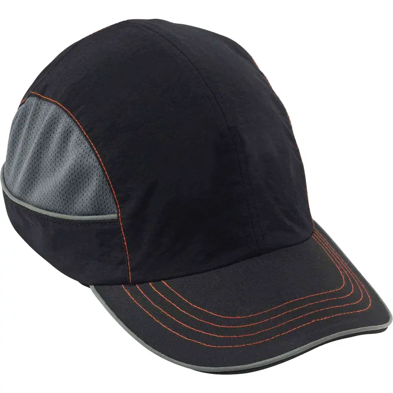 Skullerz® 8950 Long Brim Bump Cap, Black 1