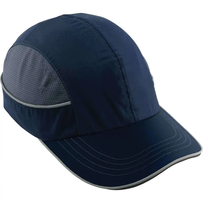 Skullerz® 8950 Long Brim Bump Cap, Navy Blue 1