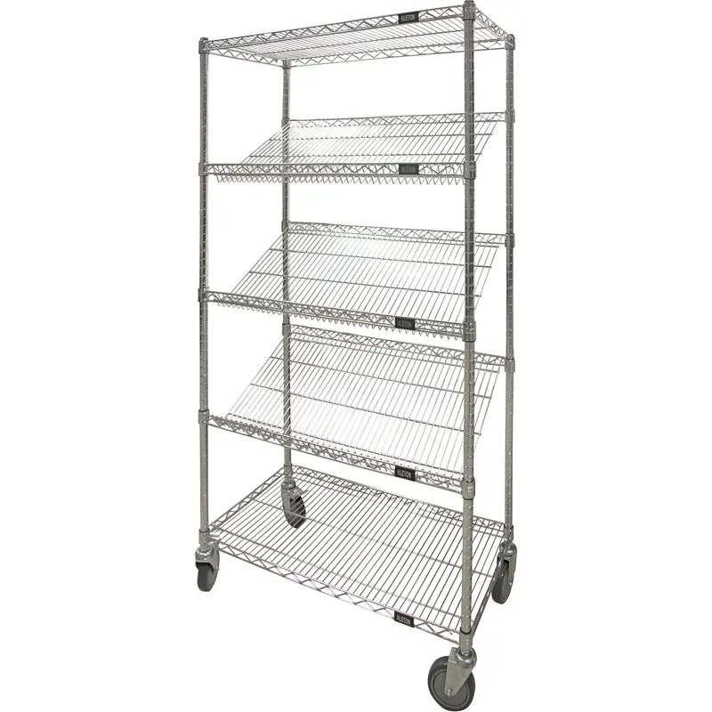Slanted Shelf Cart 1