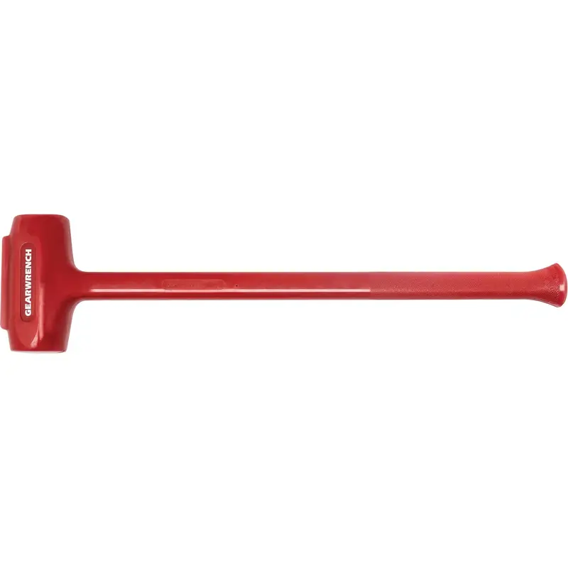Sledge Head Dead Blow Hammer, 5.47 Lbs., Smooth Grip, 20" L 1