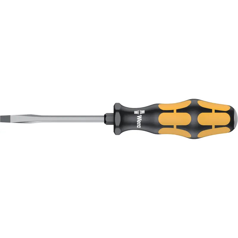 Slotted Demolition Screwdriver, 3/16", 7-3/8" L, Plastic Handle 1
