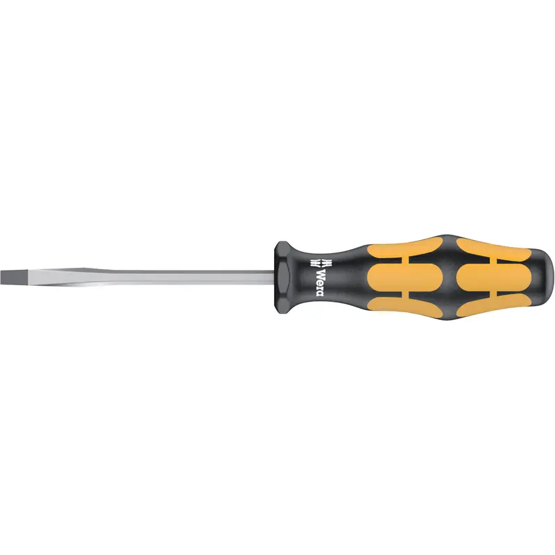 Slotted Demolition Screwdriver, 9/64", 12-1/2" L, Plastic Handle 1