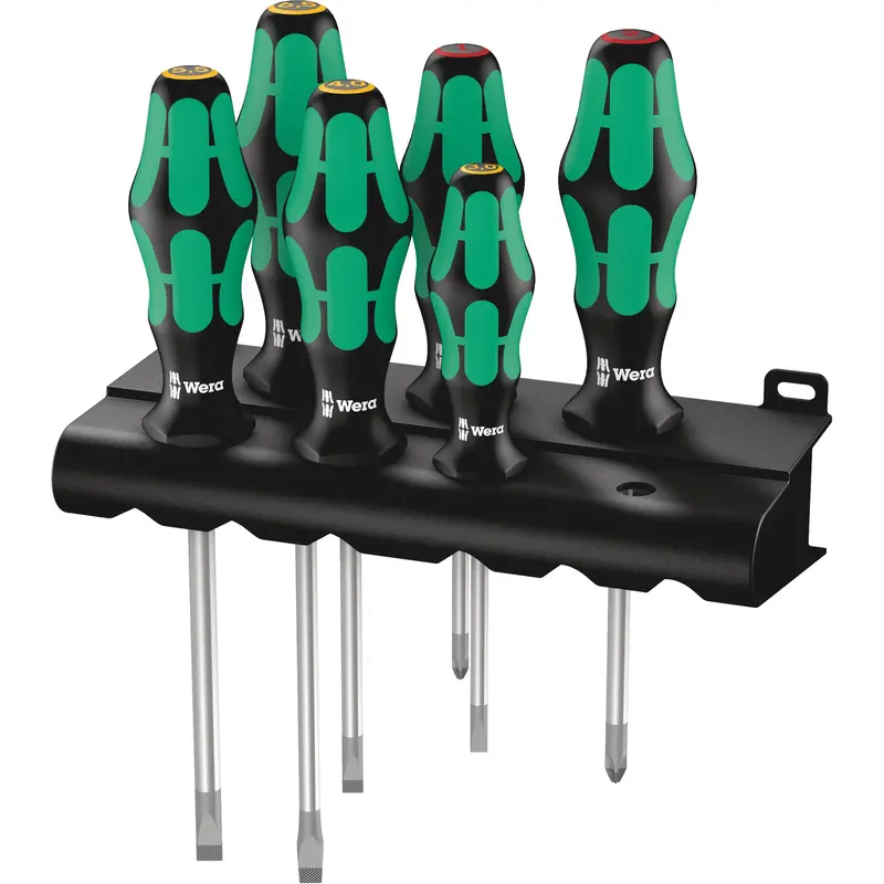 Slotted Phillips Screwdriver Set, 6 Pcs. 1