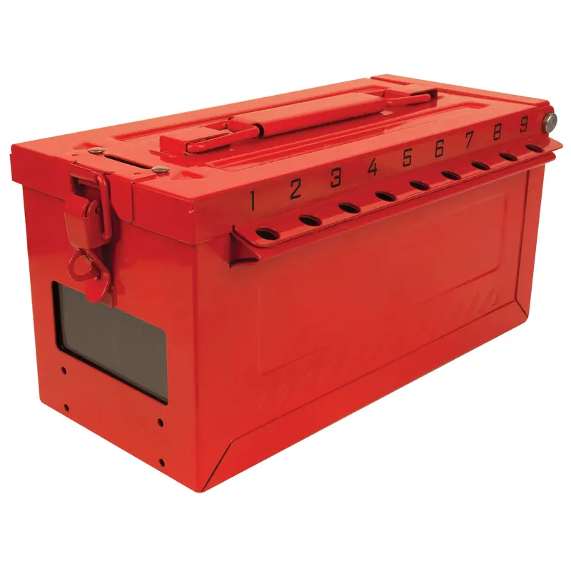 Small Group Lock Box, Red 1
