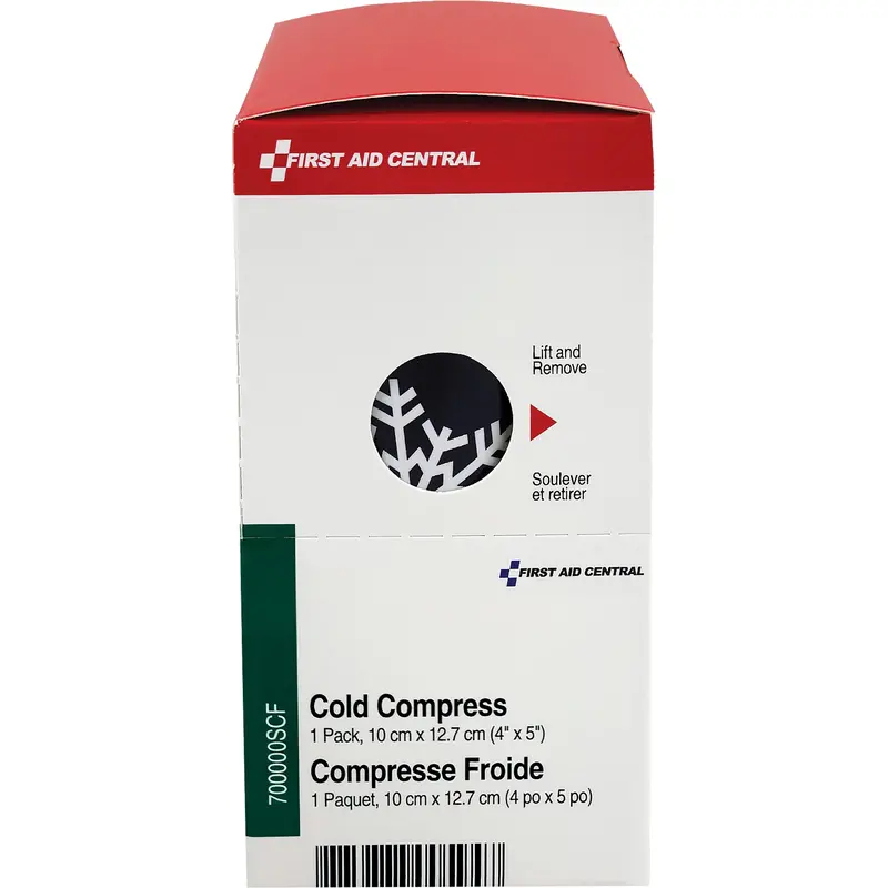 Smartcompliance® Refill Instant Compress, Cold, Single Use, 4" X 5" 1