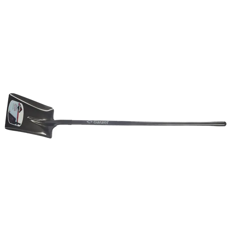 Snow Shovel, Tempered Steel Blade, 11.25" Wide, Straight Handle 1