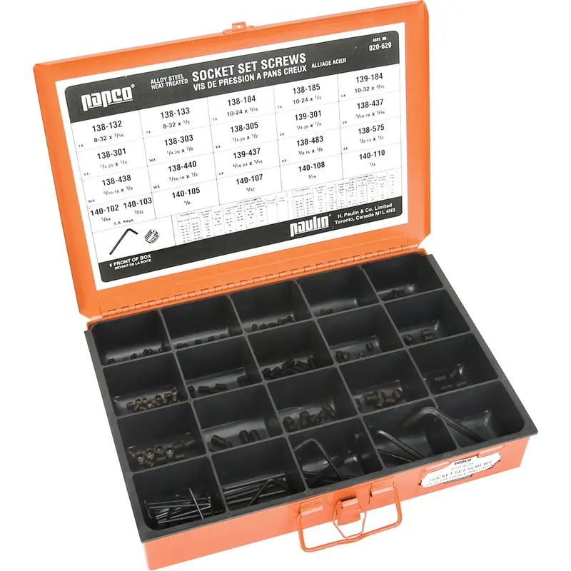 Socket Set Screw Cup Point Assortments 1