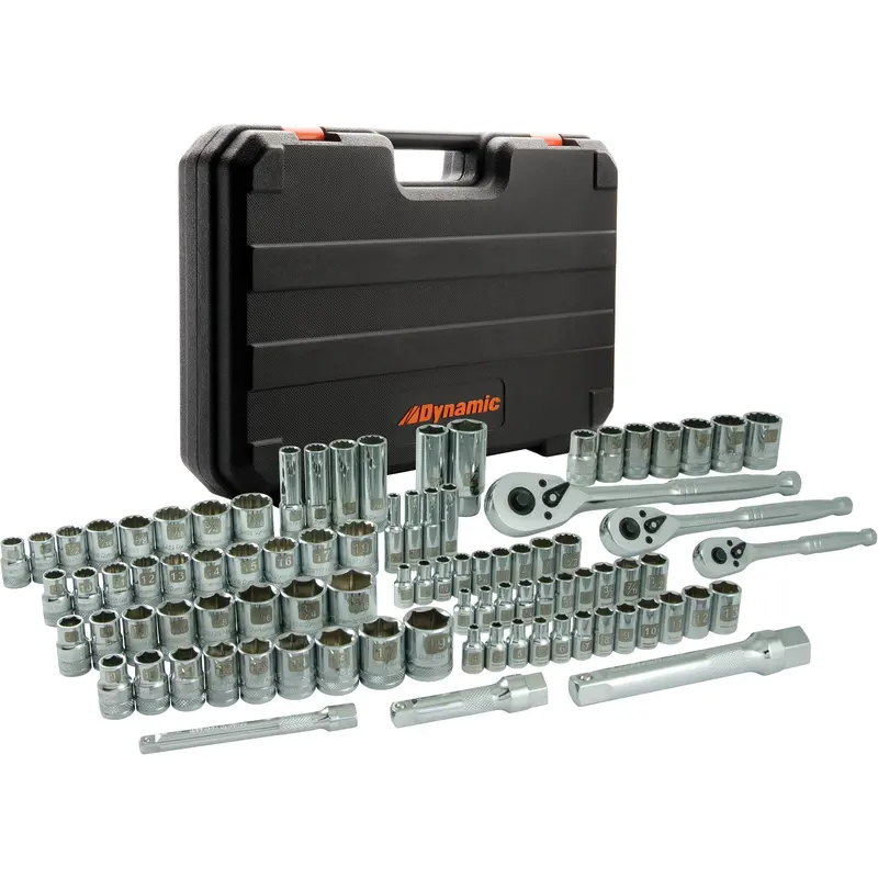 Socket Set With Accessories, 89 Pcs, Deep 1
