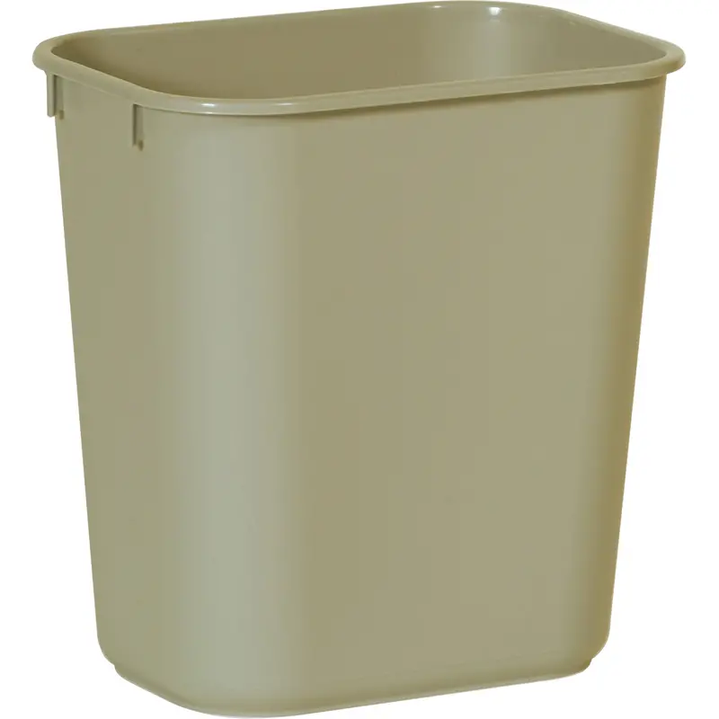 Soft Wastebasket, 14 Quarts, Plastic 1