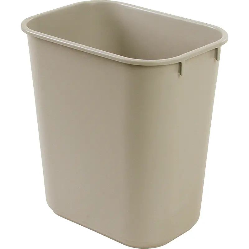 Soft Wastebasket, 28 Qt., Plastic 1