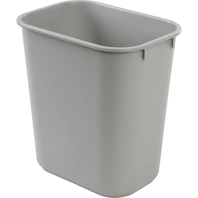 Soft Wastebasket, 28 Quarts, Plastic 1