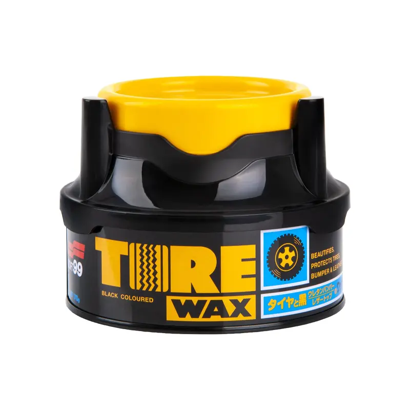 Soft99 Tyre Black Wax Matte Tyres Wax Dressing 170G 1