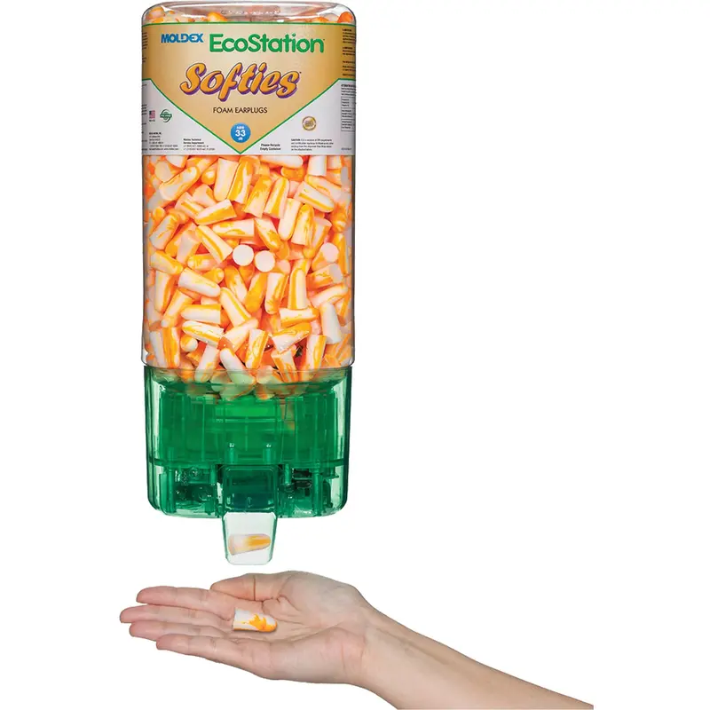 Softies® Earplugs Touchfree Ecostation® Dispenser Starter Kit 1