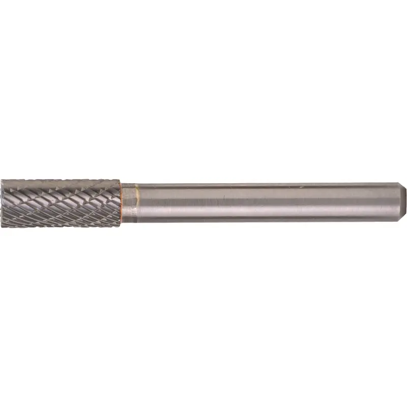 Solid Carbide Burrs - Cylinder Shape With No End Cut, Sa-6, 5/8" Dia., 1/4" Shank 1