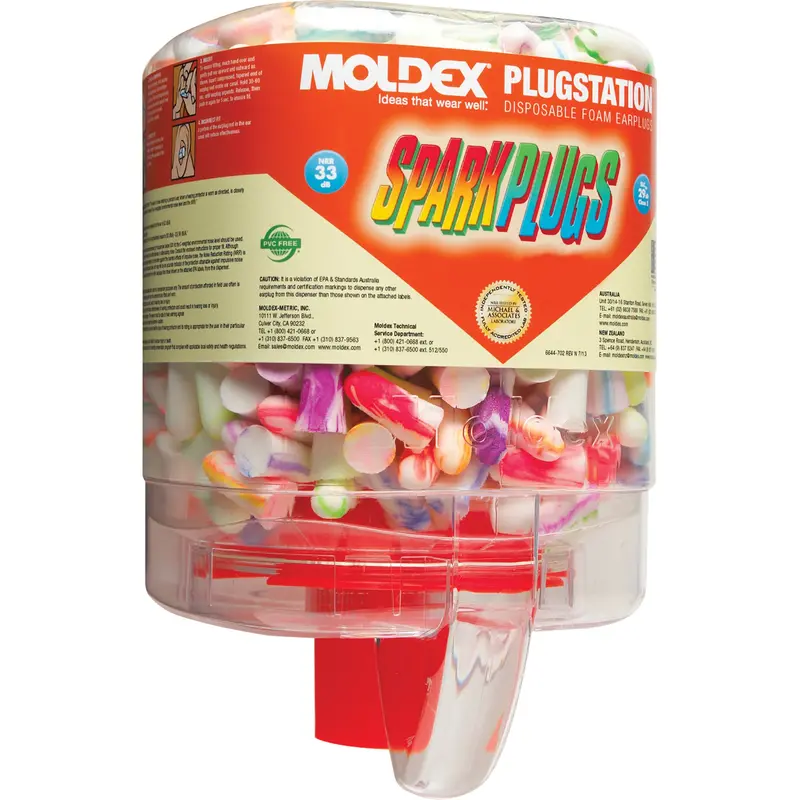 Sparkplugs® Plugstation® Earplugs Dispenser 1