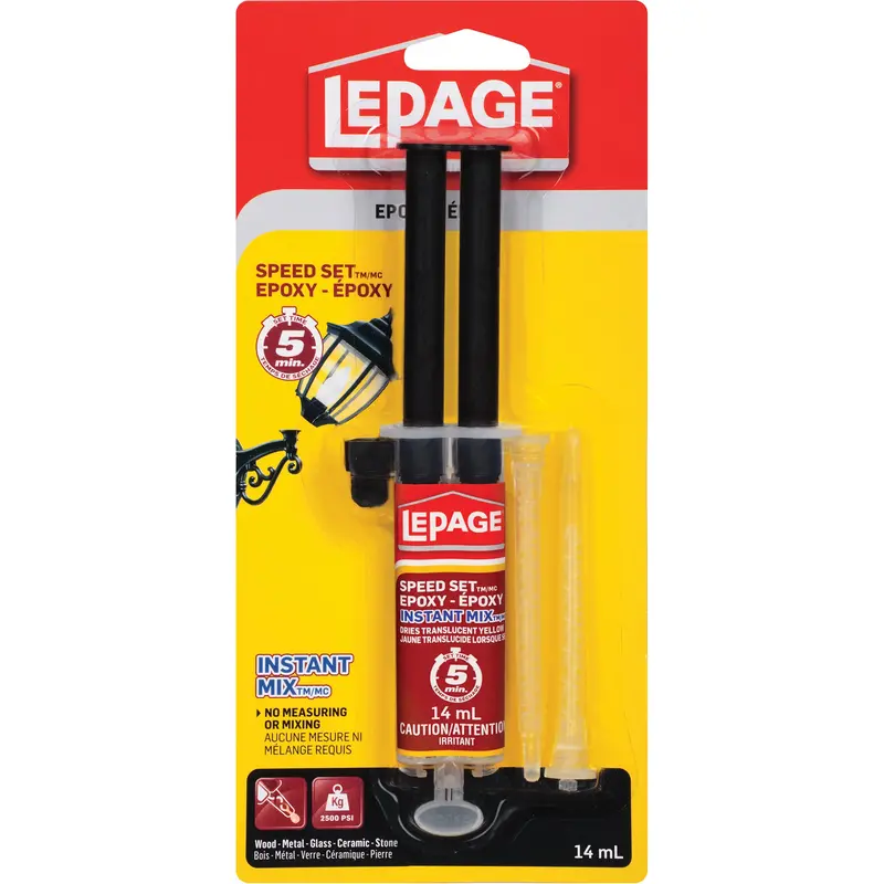 Speed Set Epoxy, 14 Ml, Epoxy, Two-Part, Off-White 1