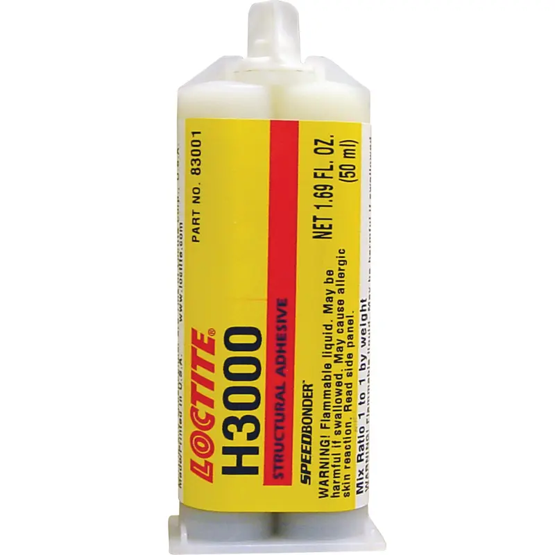Speedbonder™ H3000 Structural Adhesive, Two-Part, Dual Cartridge, 76 G., Cream 1