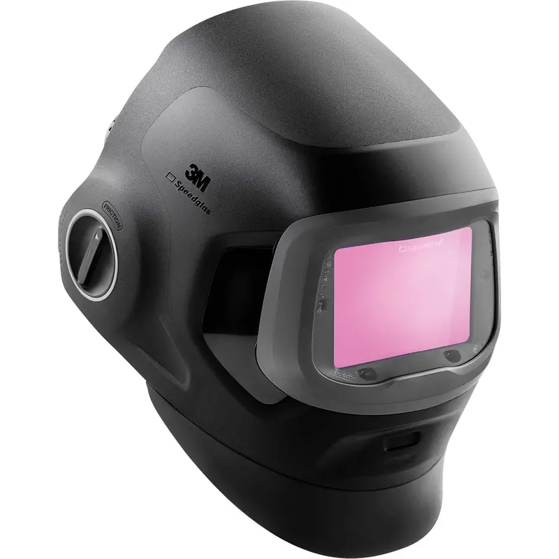 Speedglas™ G5-03 Pro Black Fixed Front Welding Helmet, 2.8" L X 4.3" W View Area, 2.5/5/8-13 Shade Range, Black 1