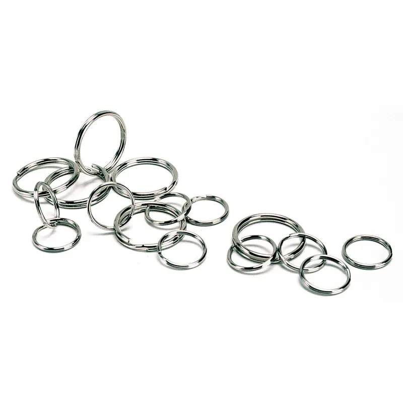 Split Key Rings, 1", Steel 1