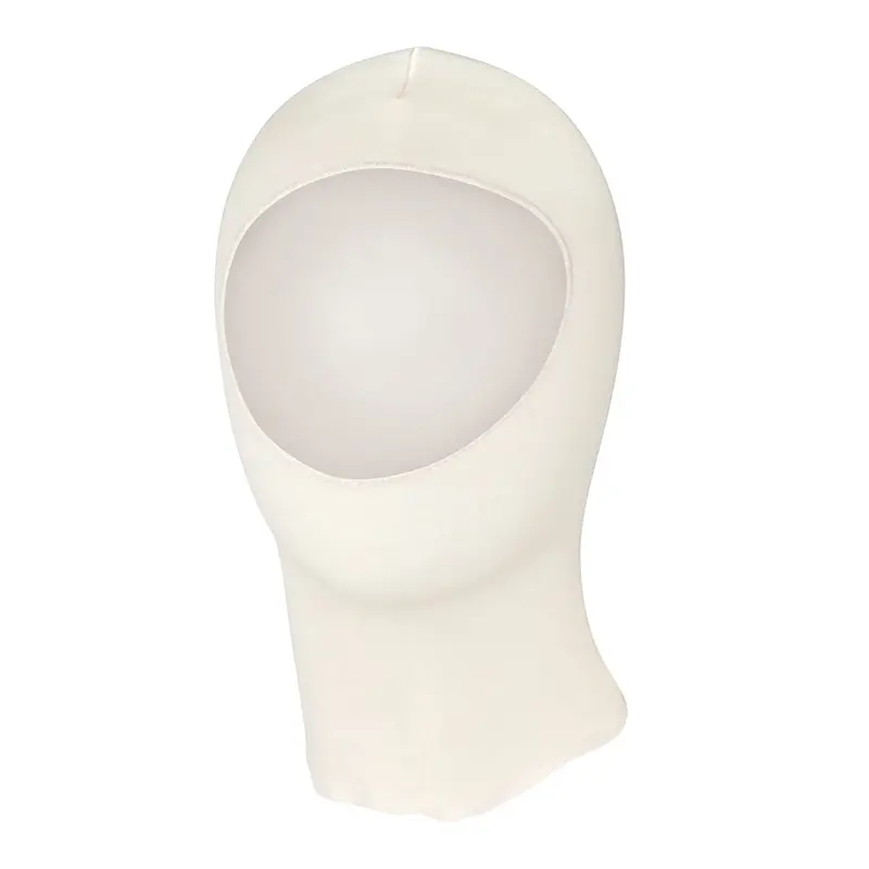 Spray Sock Head Cover, Cotton, White 1