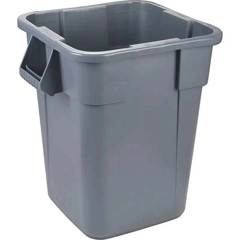 Square Brute® Containers, Polyethylene, 40 Us Gal. 1