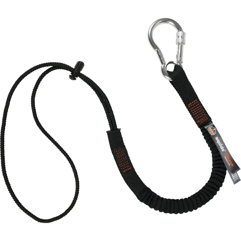 Squids 3105 Tool Lanyard, Bungee, Carabiner/Loop 1