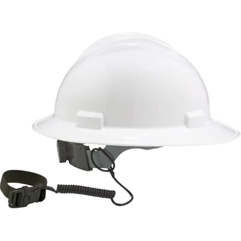 Squids® 3157 Hardhat Tool Lanyard, Coil, Clip/Loop 1