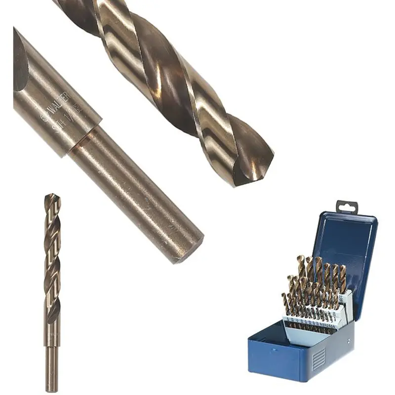 Sst+™ Reduced Shank Drill Bit, 15/32", High Speed Steel, 4" Flute, 135° Point 1