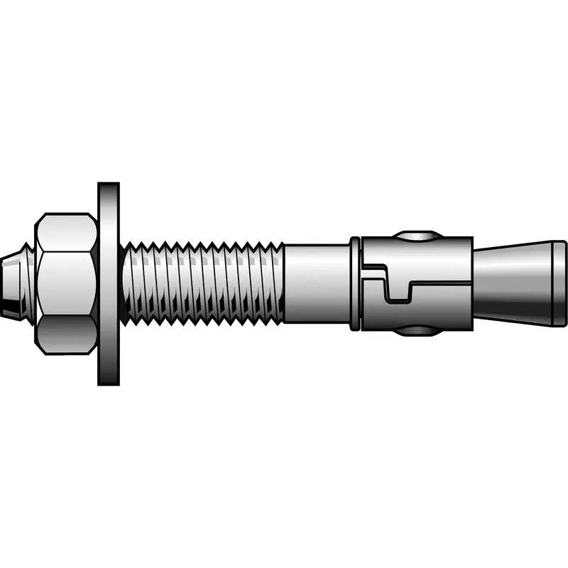 Stainless Steel Power Stud™ Wedge Anchors, Stainless Steel, 3/8" X 3-1/2" 1