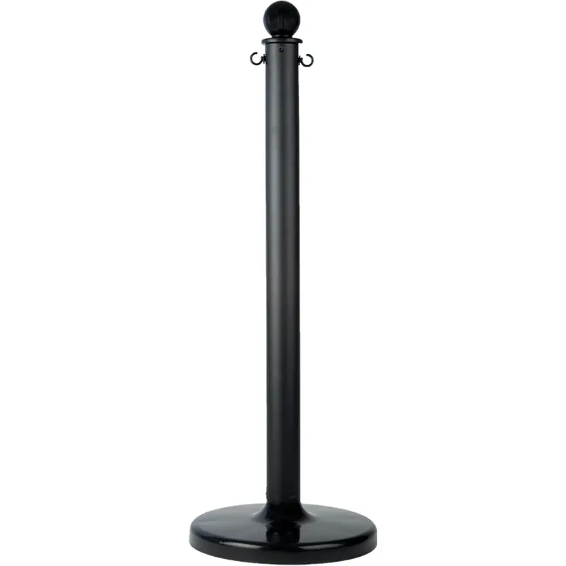 Stanchions, 40" High, Black 1
