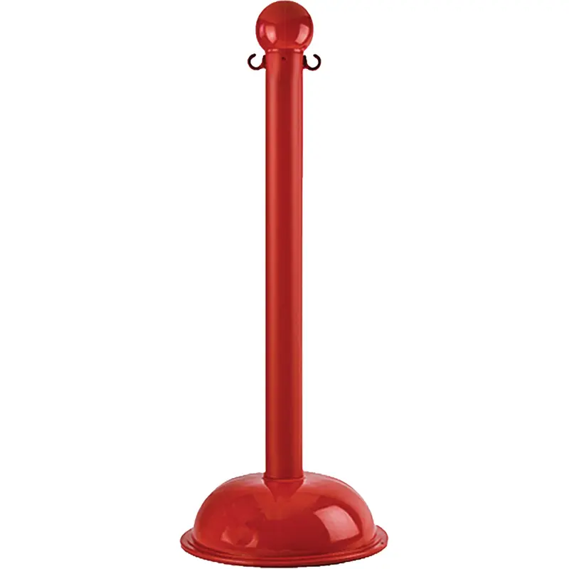 Stanchions, 41" High, Red 1