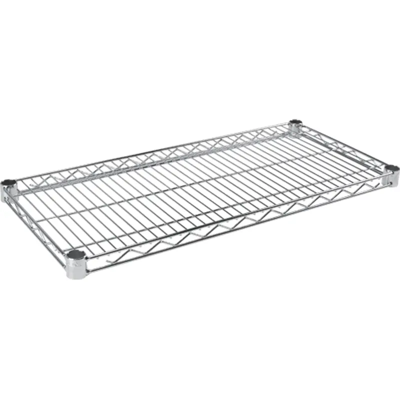 Standard-Duty Chromate Wire Shelf, 36" W X 14" D, 500 Lbs. Capacity 1