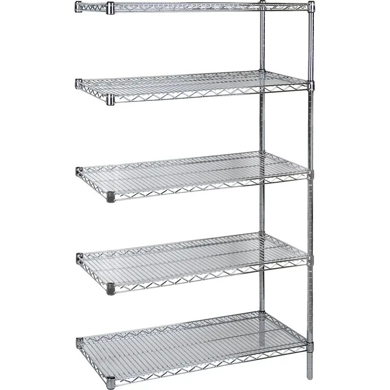 Standard-Duty Chromate Wire Shelving 1