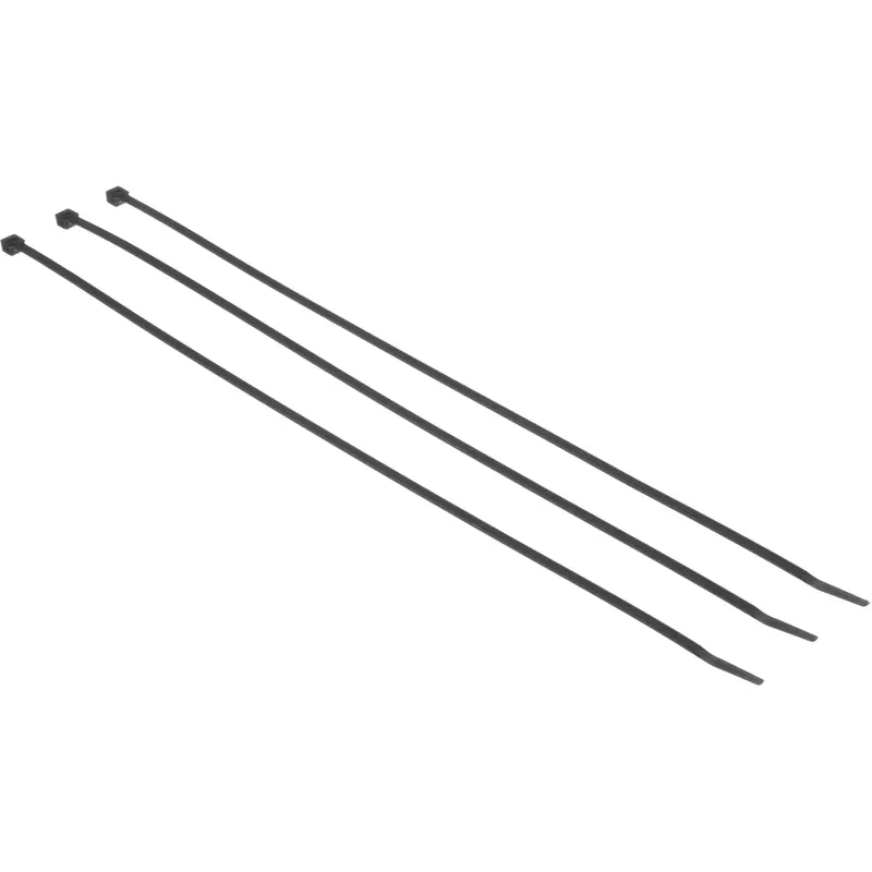 Steel Barb Cable Tie, 7-3/10" Long, 50 Lbs. Tensile Strength, Black 1