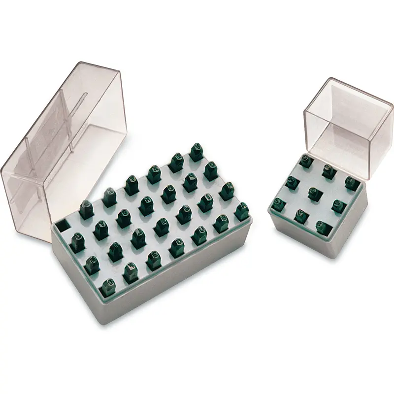 Steel Hand Stamp Sets, 3/8" 1
